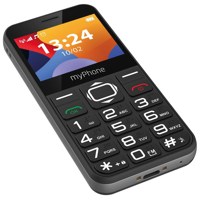 myPhone Halo 3 Negro Teléfono Móvil con Estación de Carga
