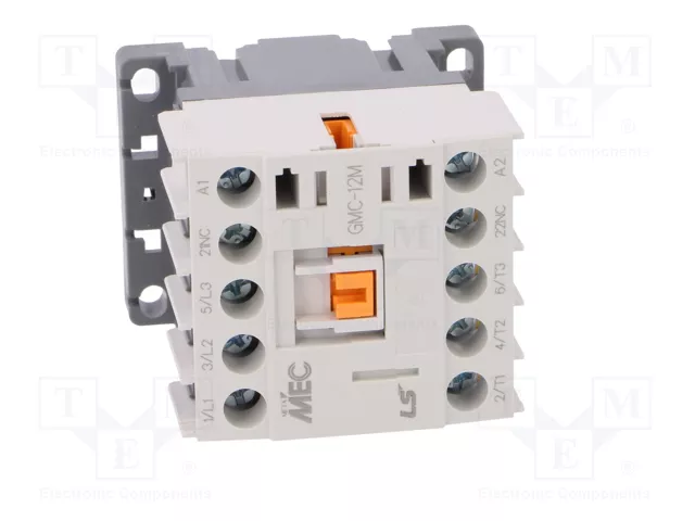 LS ELECTRIC Contactor METAMEC GMC-12M 230VAC 12A 3-polar LS ELECTRIC Contactor METAMEC GMC-12M 230VAC 12A 3-polar