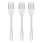 Quid Set 3 Tenedores Mesa Brest 22 cm Acero Inox