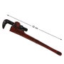 Atosa Llave Inglesa Roja 52 cm para Disfraz de Fontanero, Asesino o Halloween - Accesorio de Atrezzo Realista