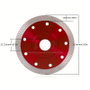 Disco Diamante Porcelánico Turbopro 230x22x1.8mm MA68P-10