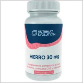Nutrinat Evolution Hierro 30Mg 30 Cápsulas