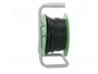 KEL Prolongador de alimentación H05VV-F 3G1,5mm2 20m Negro