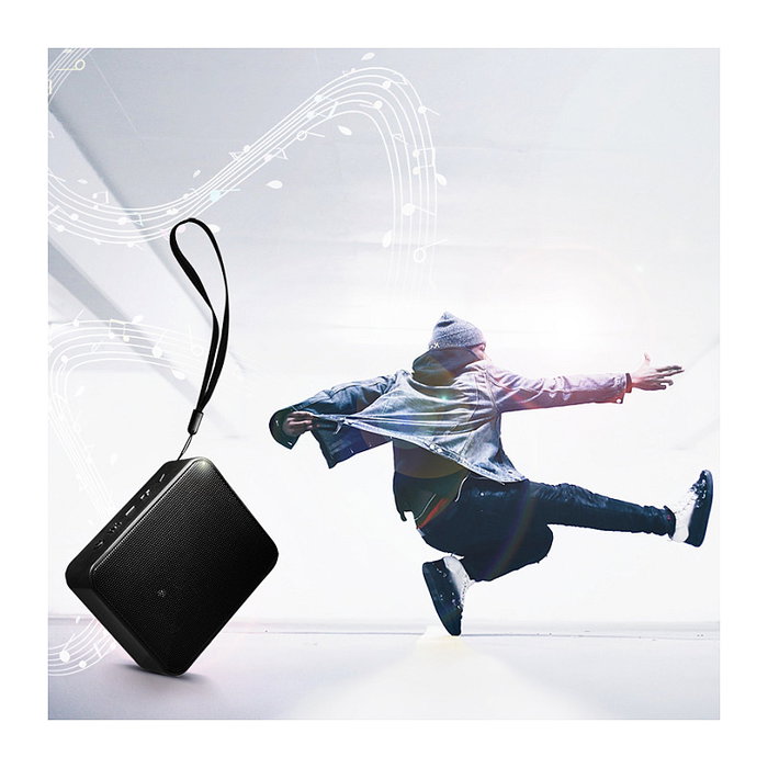 LogiLink Altavoz Bluetooth compacto, negro