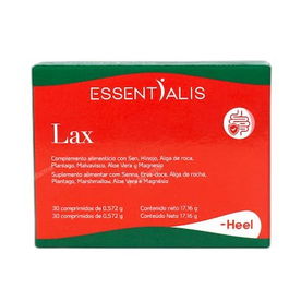 HEEL Essentialis Lax 30 Comp. Complemento alimenticio motilidad intestinal vegano sin gluten sin lactosa