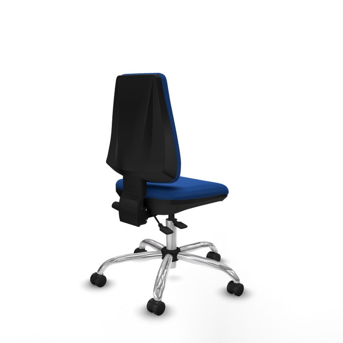 PIQUERAS Y CRESPO Silla de oficina Elche azul con mecanismo Asincro PIQUERAS Y CRESPO Silla de oficina Elche azul con mecanismo Asincro