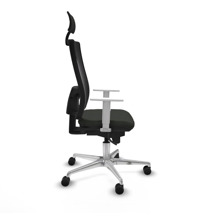 PIQUERAS Y CRESPO Silla de oficina Horna con mecanismo Sincro, Negro PIQUERAS Y CRESPO Silla de oficina Horna con mecanismo Sincro, Negro