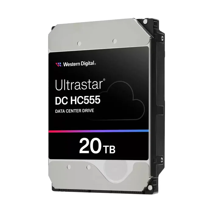 Western Digital Ultrastar DC HC555 Disco Duro Interno 20TB 3.5" SATA III 7200 RPM 512MB Cache 0B48724 para Servidor/Estación de Trabajo