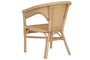 DKD Home Decor Silla de Ratán Natural
