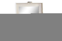DKD Home Decor Joyero Glam Marfil 17 x 13 x 8.5 cm