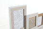 DKD Home Decor Marco Multifoto Hands Scandi Beige Marron 3 x 42 x 47 cm (6 Unidades)