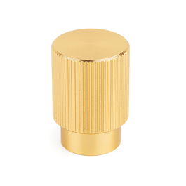 Viefe Pomo Modelo Arpa Aluminio Efecto Inox, Laton Cepillado, Negro Cepillado