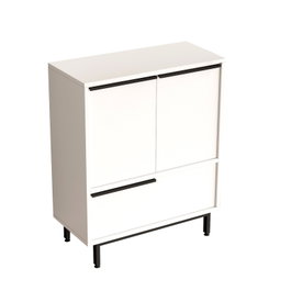 Hanah Home On8C-W Mueble Zapatero Blanco 74.8 cm Ancho x 90.4 cm Alto x 35.5 cm Profundo