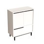 Hanah Home On8C-W Mueble Zapatero Blanco 74.8 cm Ancho x 90.4 cm Alto x 35.5 cm Profundo