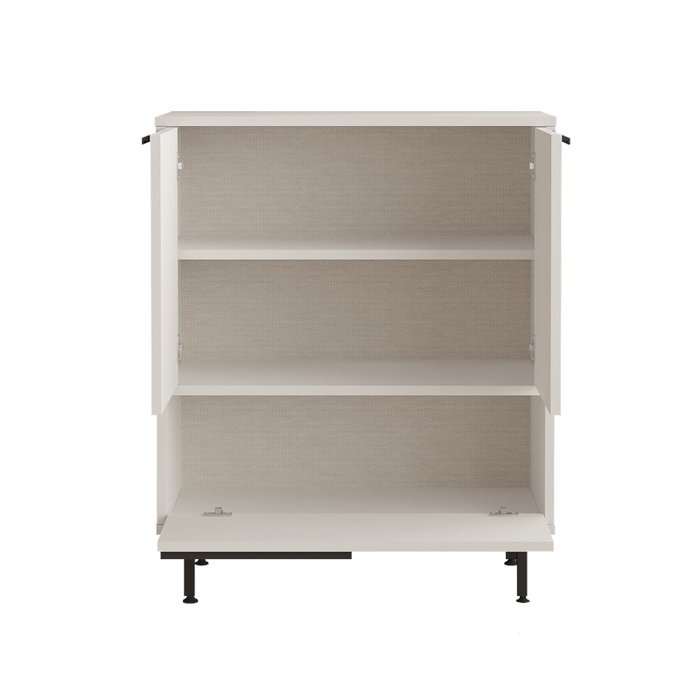 Hanah Home On8C-W Mueble Zapatero Blanco 74.8 cm Ancho x 90.4 cm Alto x 35.5 cm Profundo