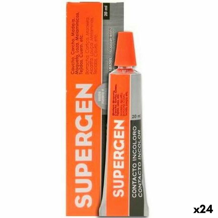 TESA TAPE, S.A. Supergen Adhesivo de Contacto Incoloro 20ml