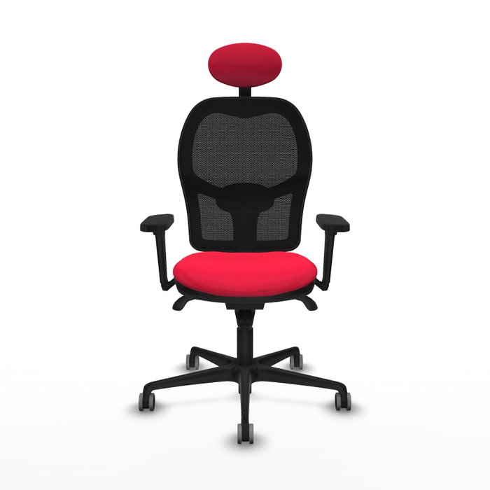 PIQUERAS Y CRESPO Silla de oficina Jorquera Sincro Rojo/Negro PIQUERAS Y CRESPO Silla de oficina Jorquera Sincro Rojo/Negro
