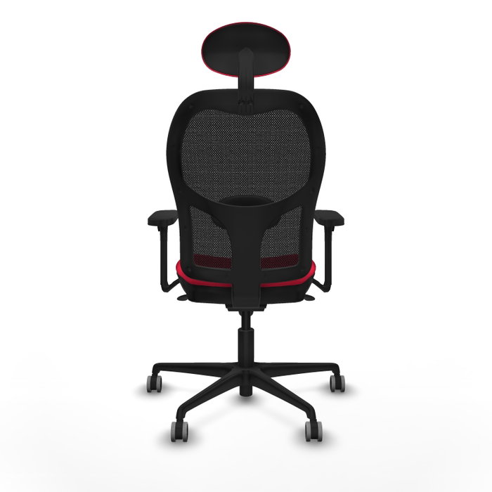 PIQUERAS Y CRESPO Silla de oficina Jorquera Sincro Rojo/Negro PIQUERAS Y CRESPO Silla de oficina Jorquera Sincro Rojo/Negro