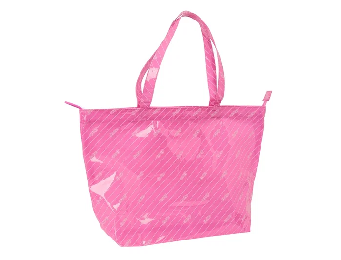 Safta Bolso Shopping Barbie Logomania Rosa