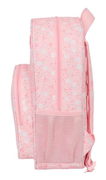 Safta Mochila Infantil Adapt.Carro Miffy "Flores" 26x34x11 cm