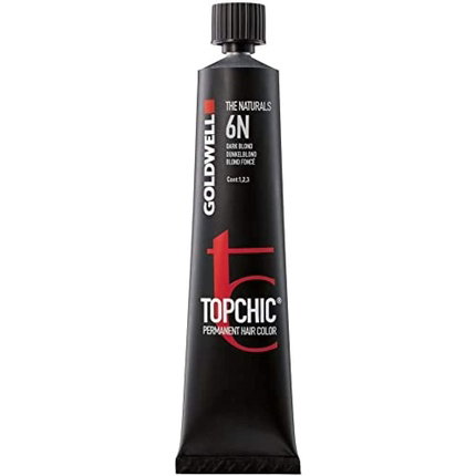 Goldwell TOPCHIC Coloración permanente 6B Gold Brown 60 ml