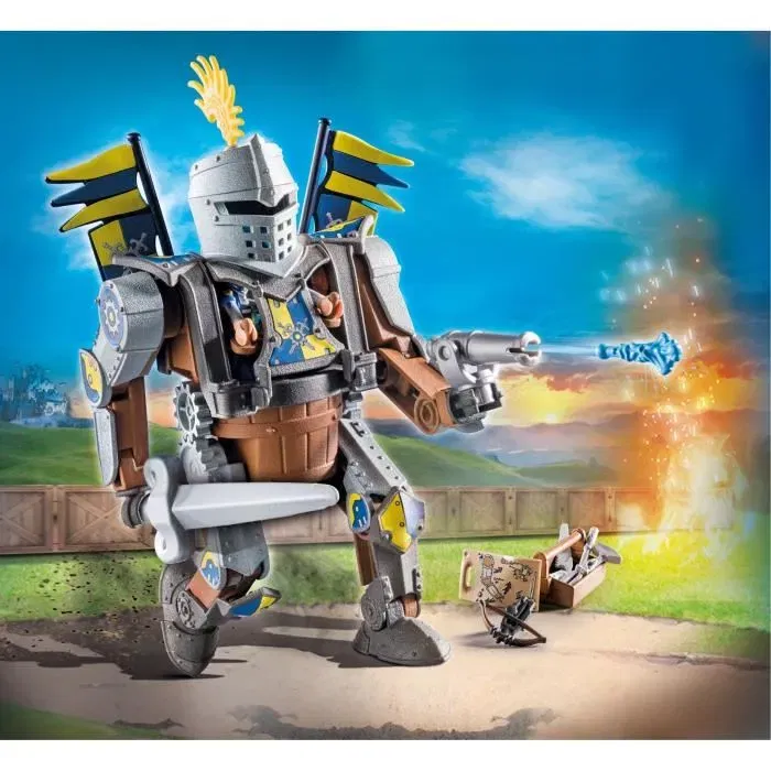 Playmobil 71300 Novelmore Gigante Luchador con Brazos y Piernas Móviles para Luchar contra Enemigos