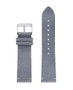 Watxandco Correa de Cuero Gris 44mm