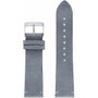 Watxandco Correa de Cuero Gris 44mm