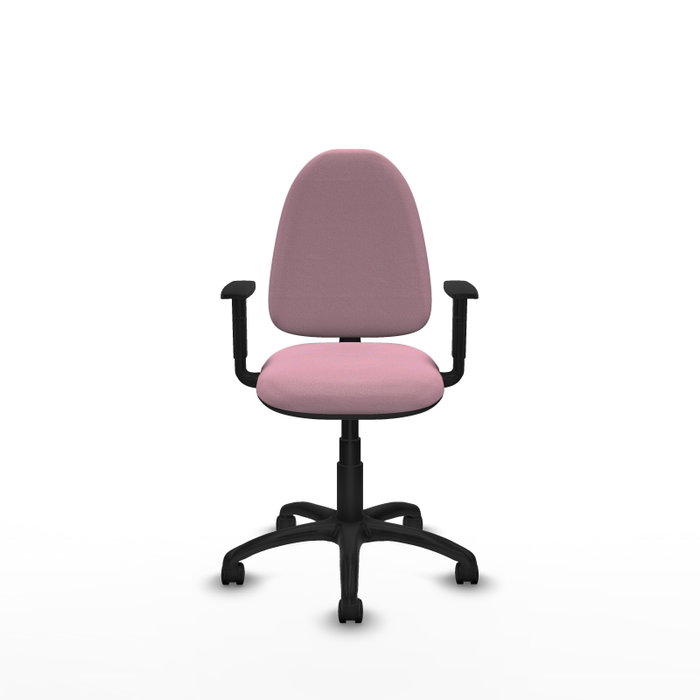 PIQUERAS Y CRESPO Silla de oficina Aýna Rosa con Brazos 1D
