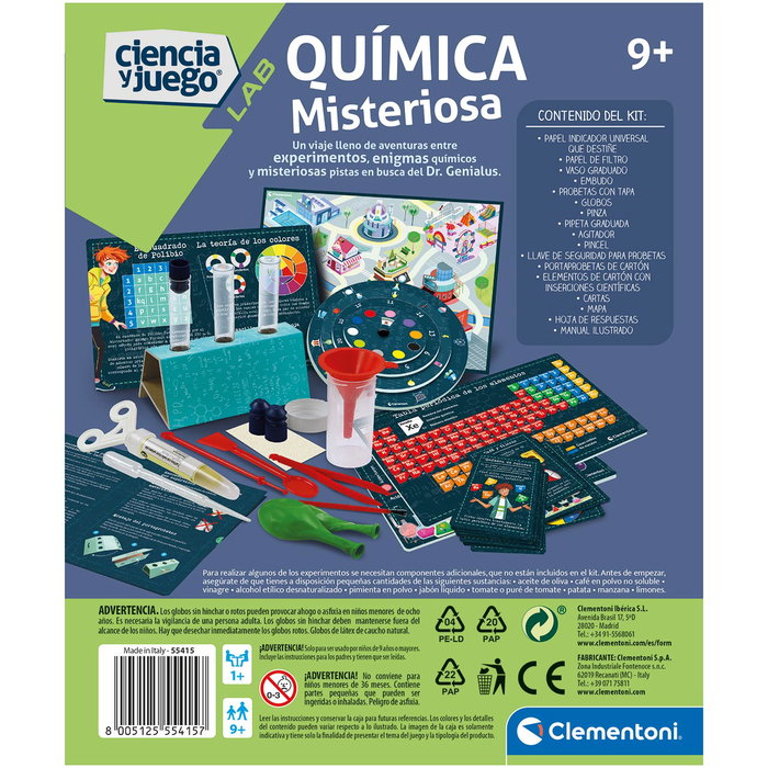 Química Misteriosa 55415 Clementoni