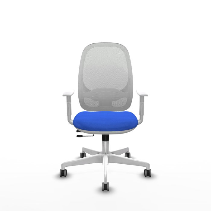 PIQUERAS Y CRESPO Silla de oficina Cilanco Azul y Blanco PIQUERAS Y CRESPO Silla de oficina Cilanco Azul y Blanco