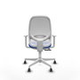PIQUERAS Y CRESPO Silla de oficina Cilanco Azul y Blanco