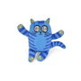 Nayeco Sapphire Cat Peluche de Gato Azul 3 Unidades