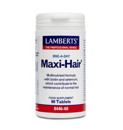 Lamberts Maxi Hair 60 comprimidos - Suplemento para el cabello