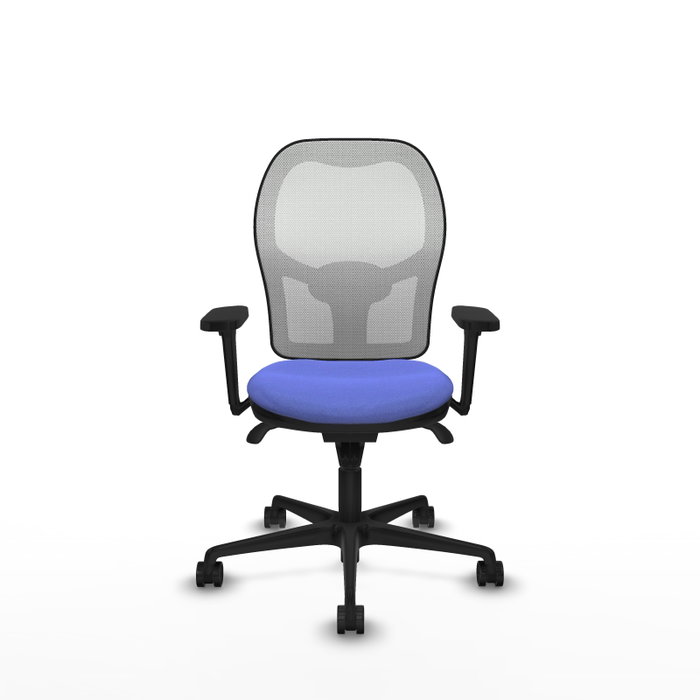 PIQUERAS Y CRESPO Silla de oficina Jorquera Azul claro y Blanco