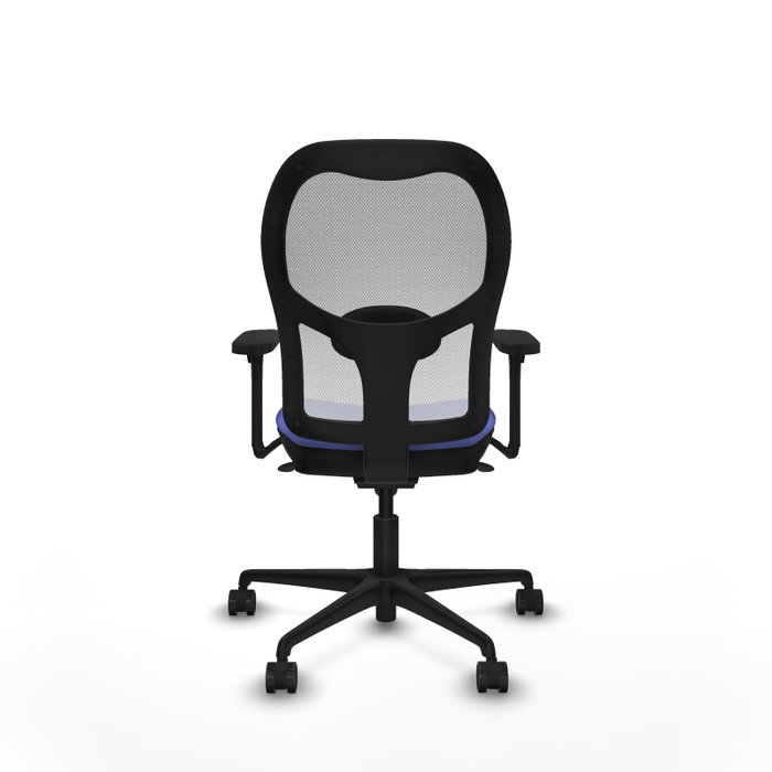 PIQUERAS Y CRESPO Silla de oficina Jorquera Azul claro y Blanco