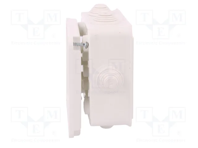 ELEKTRO-PLAST NASIELSK Caja de conexiones EP-LUX blanca con diafragmas ELEKTRO-PLAST NASIELSK Caja de conexiones EP-LUX blanca con diafragmas