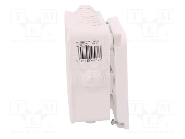ELEKTRO-PLAST NASIELSK Caja de conexiones EP-LUX blanca con diafragmas ELEKTRO-PLAST NASIELSK Caja de conexiones EP-LUX blanca con diafragmas