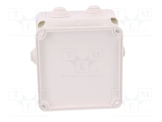 ELEKTRO-PLAST NASIELSK Caja de conexiones EP-LUX blanca con diafragmas ELEKTRO-PLAST NASIELSK Caja de conexiones EP-LUX blanca con diafragmas