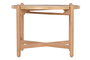 DKD Home Decor Mesa de Centro Paulownia y Ratán Marrón