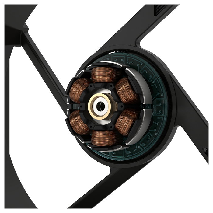 ASUS ProArt PF120 - Ventilador PWM 120mm Negro (3000 RPM, 104.8 CFM, FDB, 28mm)