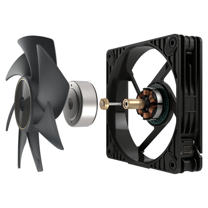 ASUS ProArt PF120 - Ventilador PWM 120mm Negro (3000 RPM, 104.8 CFM, FDB, 28mm)