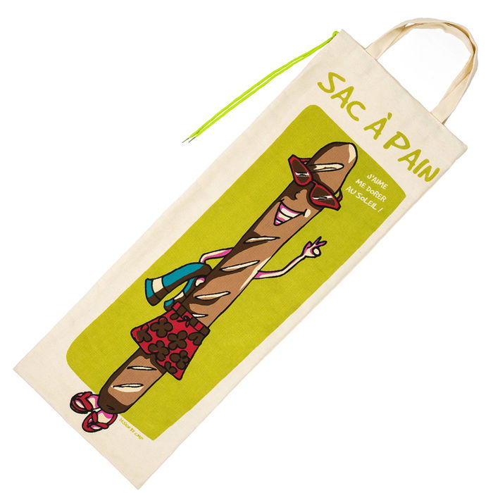 Cook Concept Bolsa para Pan de Algodón Surtido 27x70 cm