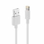 Lindy Cable 31327 USB-Lightning de 2 metros para iPhone/iPad, Conector de Carga y Sincronización, Color Blanco