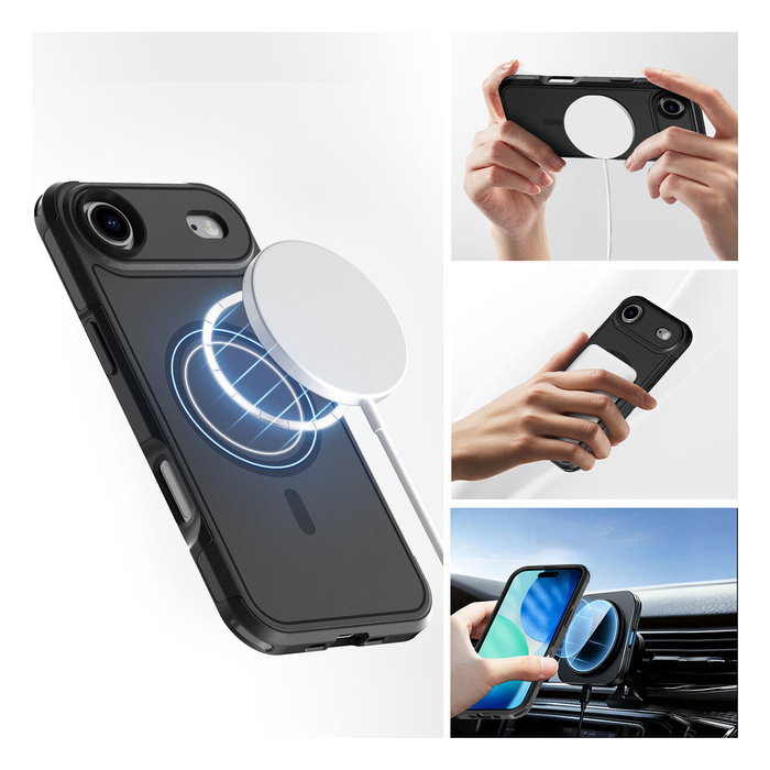 4smarts Defend Case Bumper para Apple iPhone 17 Air de 16,8 cm (6.6") - Negro, Resistente a Golpes y Caídas, PC y TPU 4smarts Defend Case Bumper para Apple iPhone 17 Air de 16,8 cm (6.6") - Negro, Resistente a Golpes y Caídas, PC y TPU