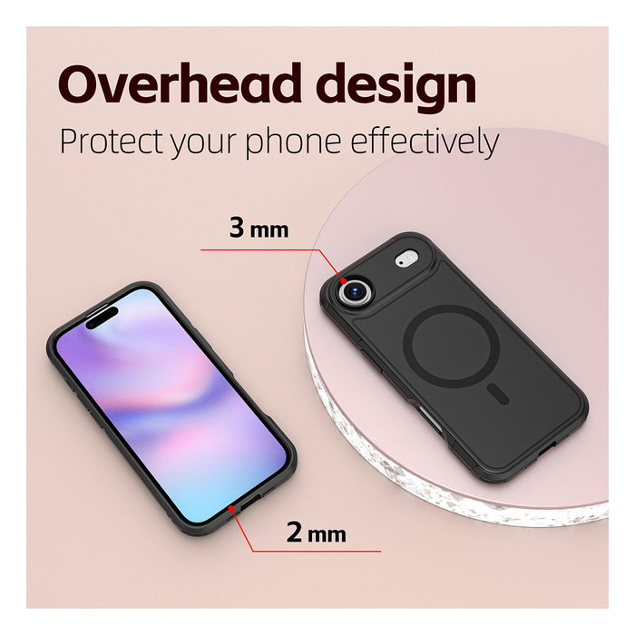 4smarts Defend Case Bumper para Apple iPhone 17 Air de 16,8 cm (6.6") - Negro, Resistente a Golpes y Caídas, PC y TPU 4smarts Defend Case Bumper para Apple iPhone 17 Air de 16,8 cm (6.6") - Negro, Resistente a Golpes y Caídas, PC y TPU