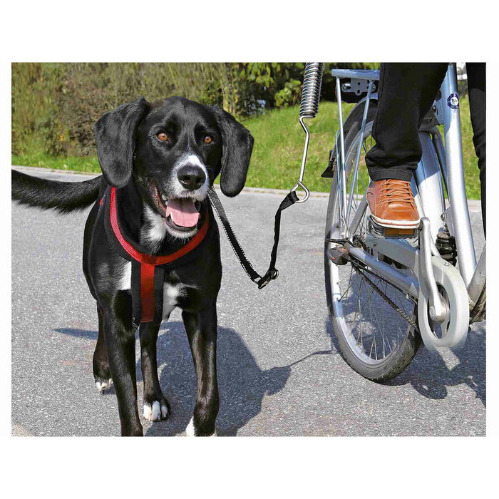 Correa para Perro Trixie S/M Reflectante Bicicleta