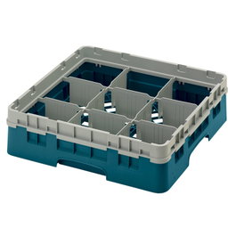 CAMBRO Cesta de lavado de 9 compartimentos, Arándano