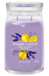 Yankee Candle Signature Large Jar Vela Aromática Limón Lavanda 567 gr