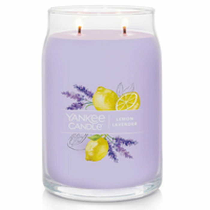Yankee Candle Signature Lemon Lavender Vela en Frasco Grande 567g Yankee Candle Signature Lemon Lavender Vela en Frasco Grande 567g